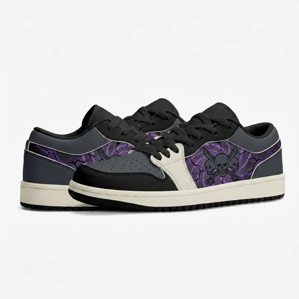 Blackbeard Dark Yonko Design Shoes J1