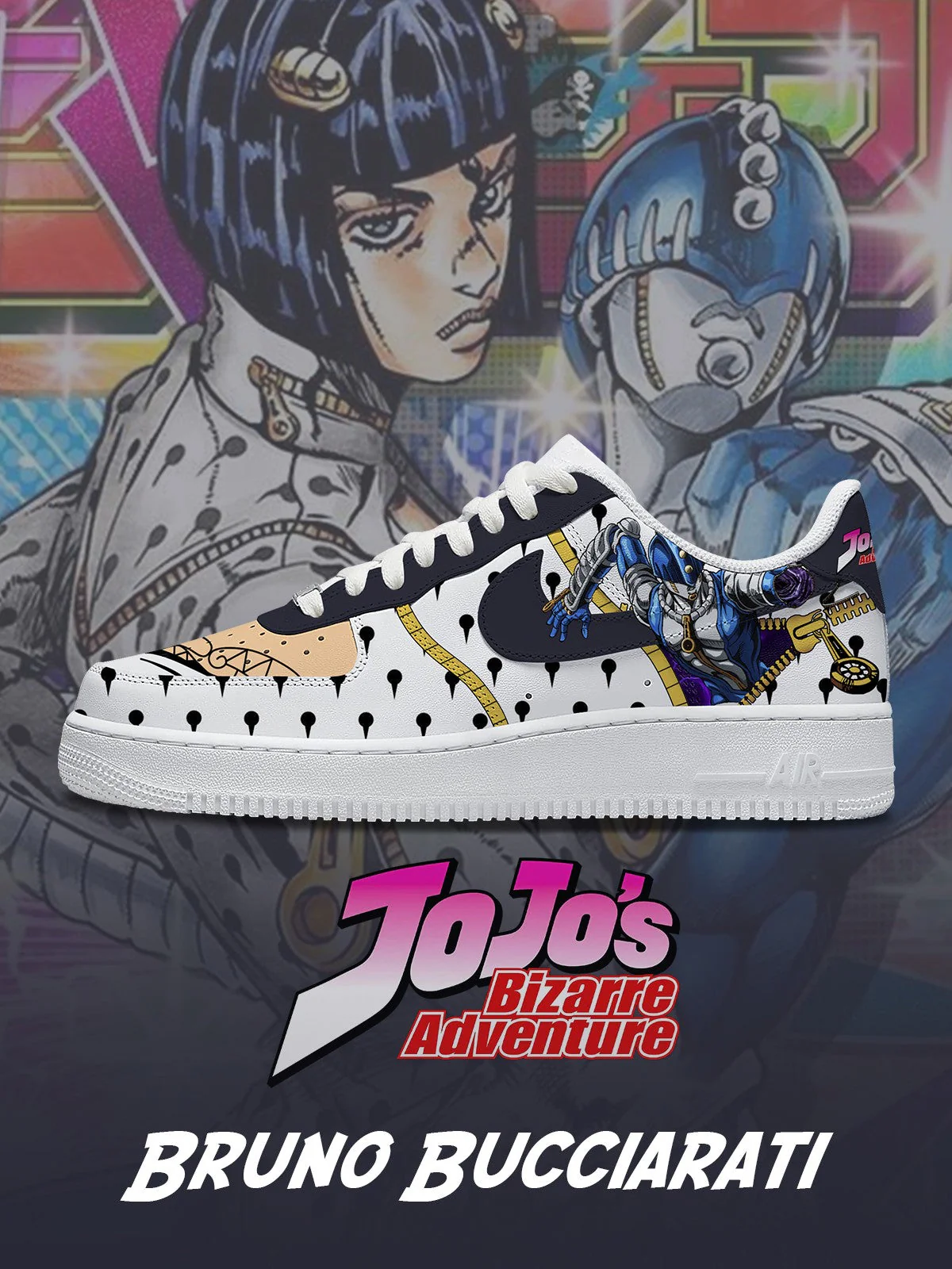 Bruno Bucciarati V.2 Design Shoes F1
