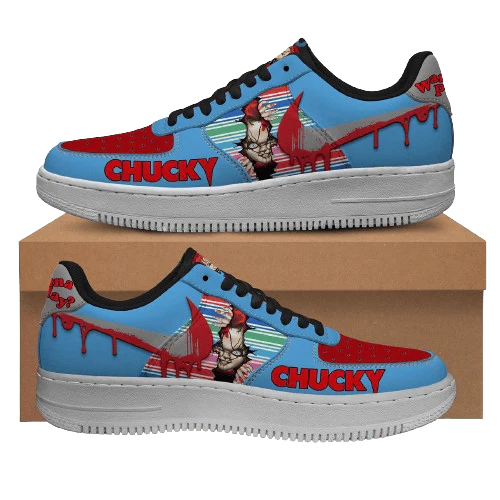 Chucky Wanna Play Child’s Play  Design Shoes F1