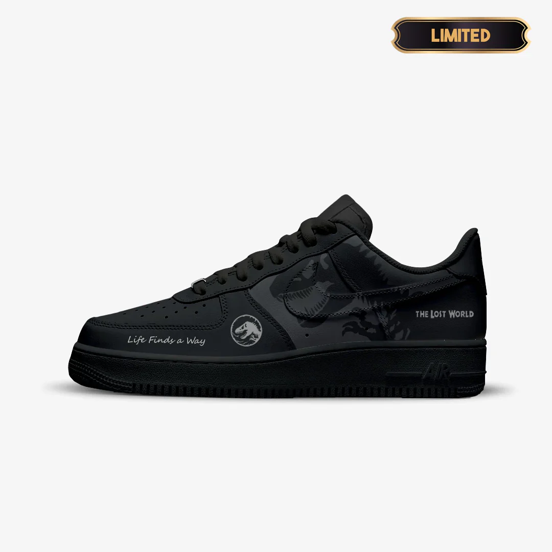 Custom Printed T REX Design Shoes F1