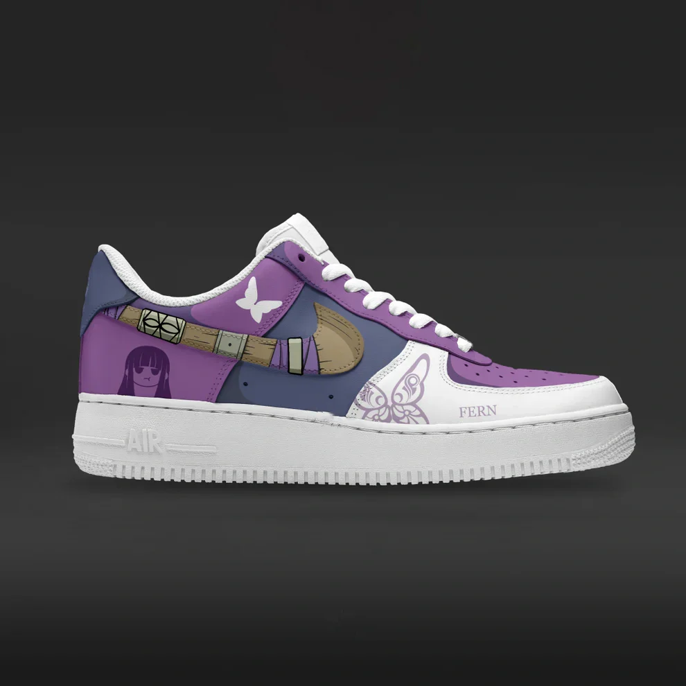 Fern   - Frieren: Beyond Journey's End limited edition Design Shoes F1
