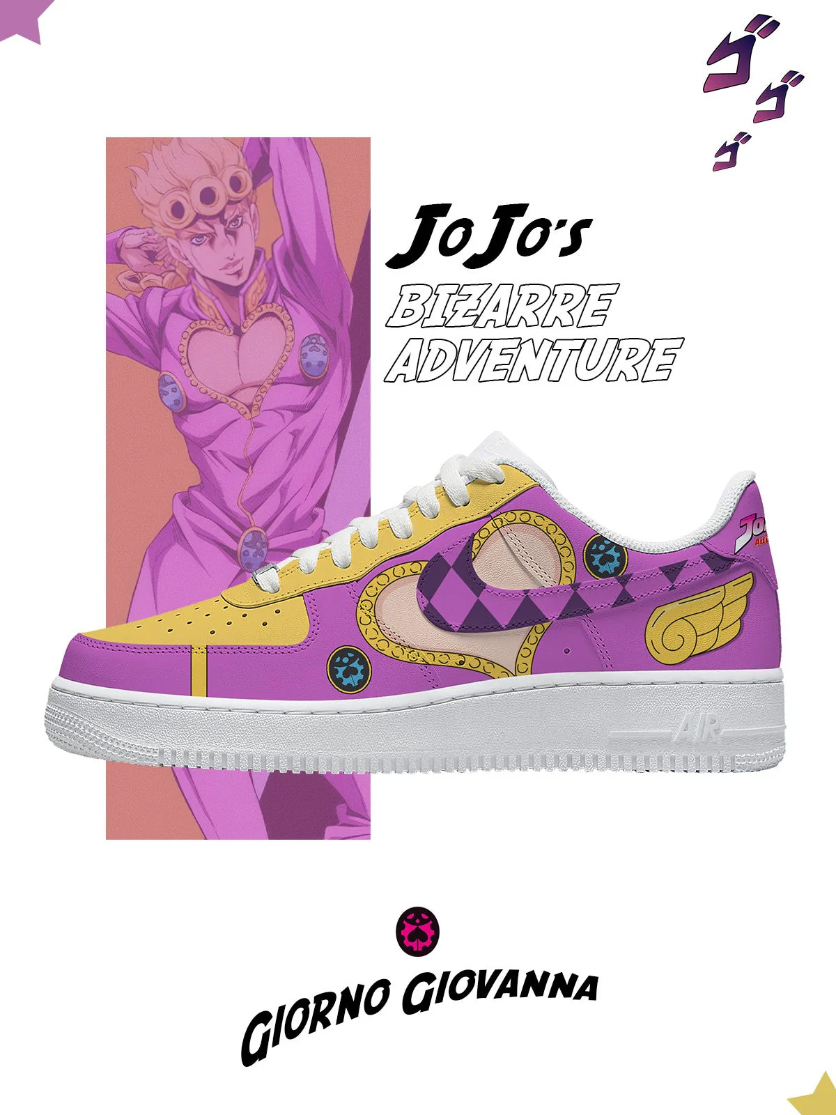 Giorno Giovanna V.2 Design Shoes F1