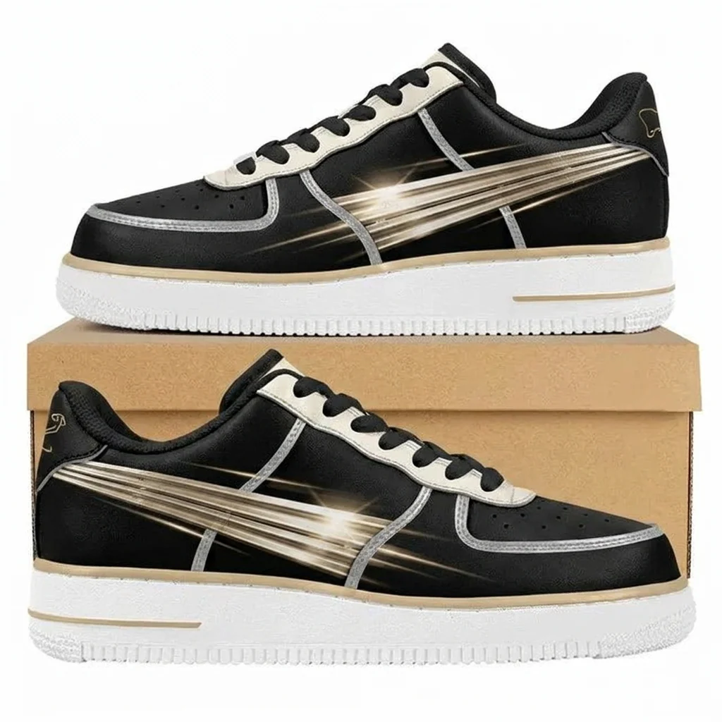 Guardrail Champagne Flash Design Shoes J1