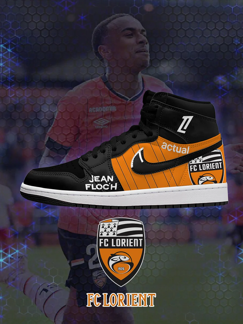 Lorient (Adult and kids size available) Limited Edition Design Shoes J1