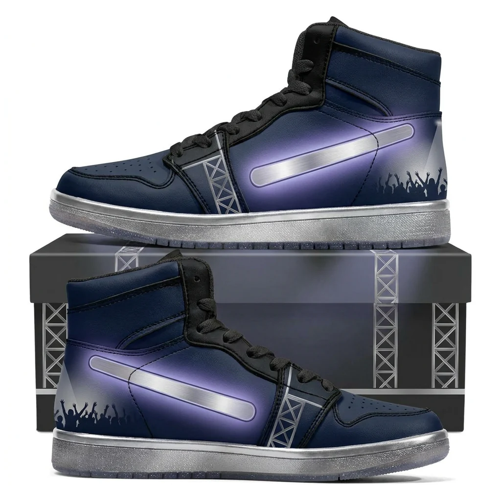 Midnight Stage Glow Design Shoes J1