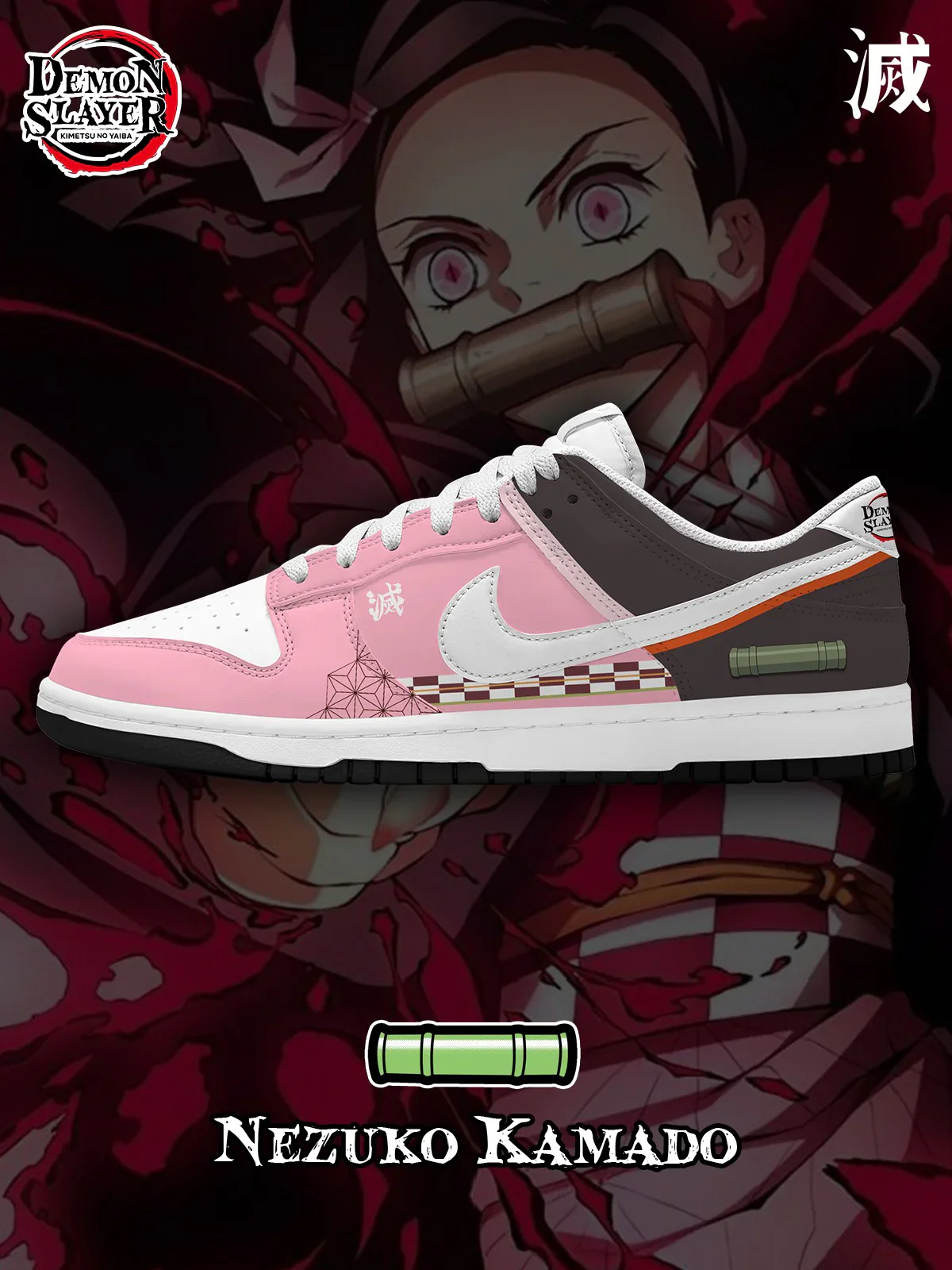 Nezuko Kamado Design Shoes DK
