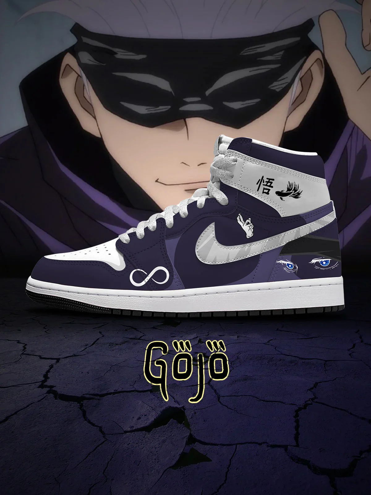 Satoru Gojo Limited Edition Design Shoes J1