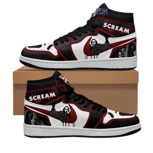 Scream Limited Edition Design Shoes J1