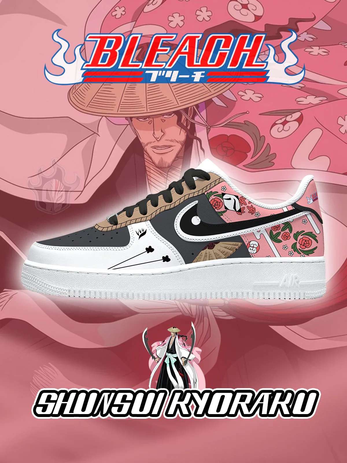 Shunsui Kyoraku limited edition Design Shoes F1