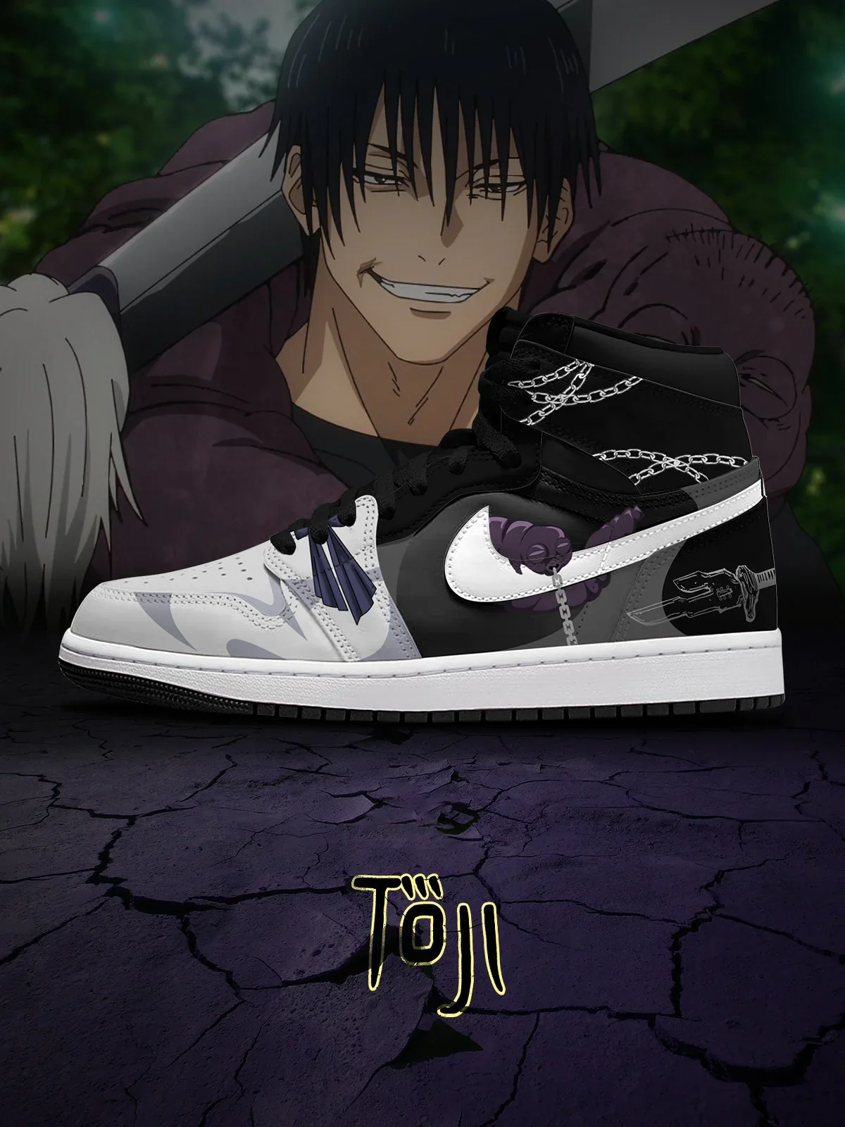 Toji Fushiguro  Limited Edition Design Shoes J1