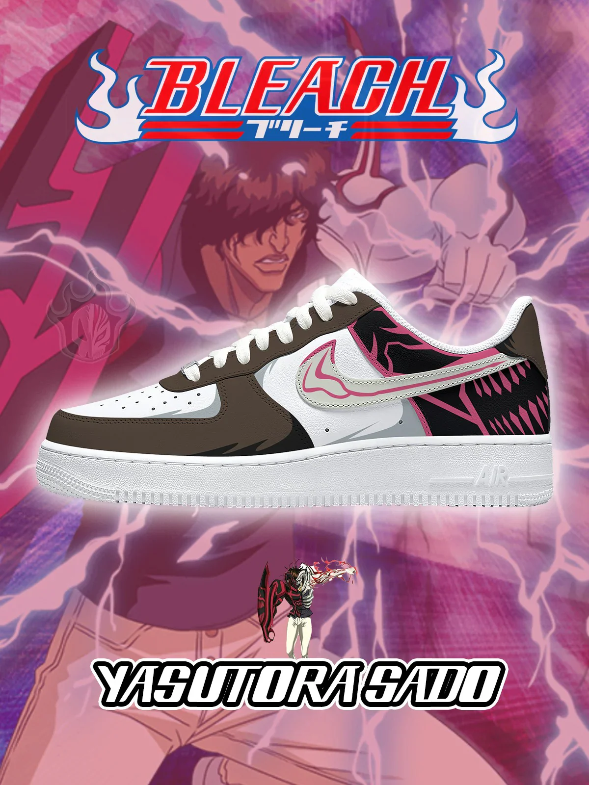 Yasutora Sado limited edition Design Shoes F1